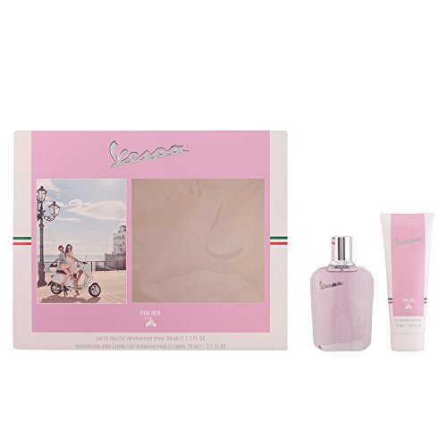 Vespa Set para Mujer Agua de Colonia, 50 ml y Locion Corporal Hidratante, 75 ml