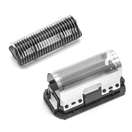 vhbw Pack combinado de bloque de cuchillas, lámina de afeitar para los dispositivos de afeitado Braun Universal Linear 245-278