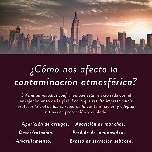 VICORVA DRAGON’S BLOOD POLLUTION DETOX | Crema Antiage Antipolución | Hidratación y Protección frente a los Agentes Contaminantes adversos | Protección Solar Media | 50ml