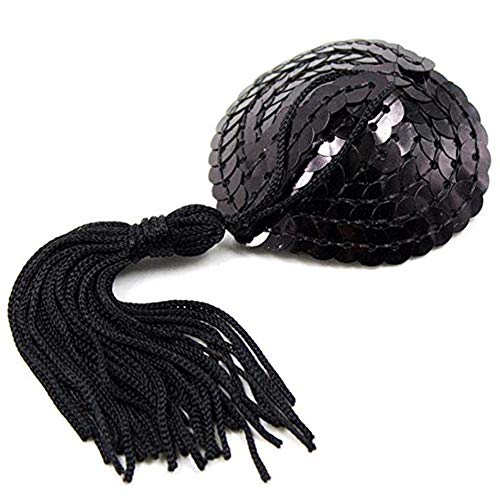 VicSec 1 Par Cubierta de Pezón, Adhesivas Pezoneras Complemento de Disfraz Pegatina de Tetilla para Lencería Sexy