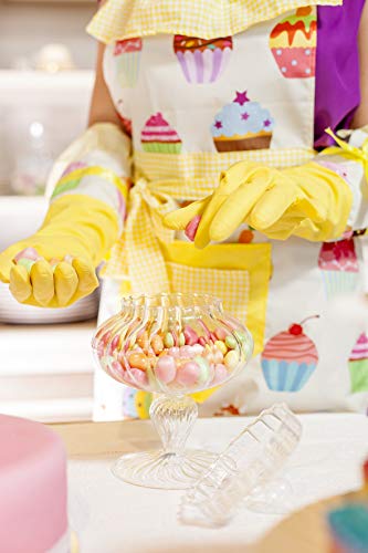 VIGAR Lulu Housewife Delantal, Poliéster, Amarillo, 60 x 1 x 88 cm