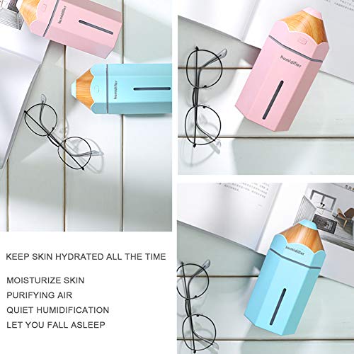 VIIN Lápiz USB luz de la Noche de atomización Nano humidificador, Dos Modos de atomización, hidratar la Piel, purificar el Aire, en Silencio Humidificar, dejará Caer Dormido Tranquila