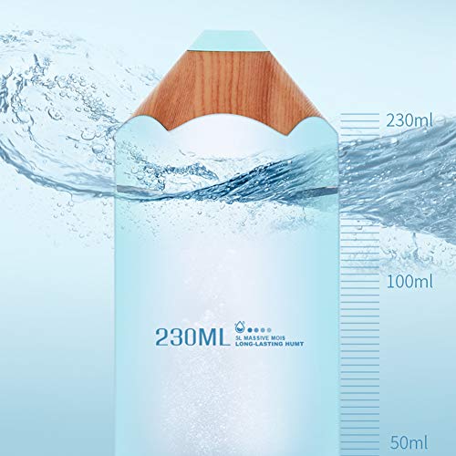 VIIN Lápiz USB luz de la Noche de atomización Nano humidificador, Dos Modos de atomización, hidratar la Piel, purificar el Aire, en Silencio Humidificar, dejará Caer Dormido Tranquila