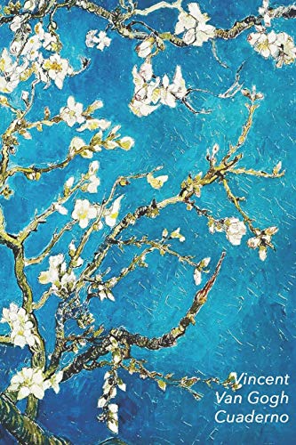 Vincent van Gogh Cuaderno: Almendro en Flor | Perfecto Para Tomar Notas | Diario Elegante | Ideal para la Escuela, el Estudio, Recetas o Contraseñas