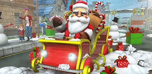 Virtual Santa Clause Simulator 3D: Entrega de regalos Frenzy Adventure Mission Game Gratis para niños 2018