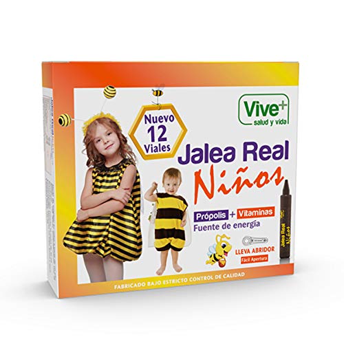 Vive+ Jalea Real para Niños - 12 Unidades