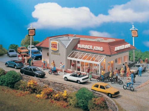 Vollmer H0 3632  - Restaurante Burger King  [Importado de Alemania]