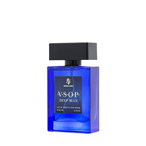 VSOP Agua de tocador (EDT) para Hombres, 95 ml - NUEVA Fragancia para Él, La mejor idea para hacer un regalo (DEEP BLUE)