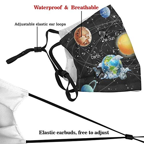 VTYOSQ Tartán a cuadros rojo y negro Tartán clásico Buffalo Check Gingham Retro Farm Polvo Cubierta de la cara Lavable Reutilizable, a prueba de polvo, Ciclismo