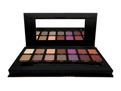W7 Dusk Till Dawn Ultra Violet Neutrals 14 Colour Eye Shadow Palette