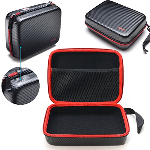 WADEO Mando con Cable Integrado 1.8m y 2 Cables Extensibles de 3M para Nintendo NES Classic Mini Edition, con Funda de Transporte