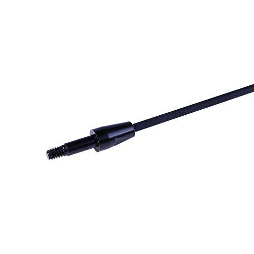 WANGLEISCC para Ford Mustang 1979-2009, Accesorios de franquicia 13in Negro Inoxidable Am ​​FM Antena Mástil    Antena Samochodowa