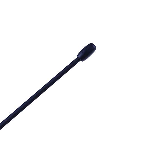 WANGLEISCC para Ford Mustang 1979-2009, Accesorios de franquicia 13in Negro Inoxidable Am ​​FM Antena Mástil    Antena Samochodowa