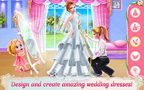 Wedding Planner - Dress Up, Makeup & Cake Design Game for Girls