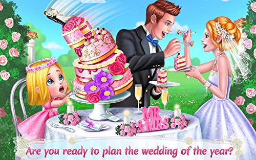 Wedding Planner - Dress Up, Makeup & Cake Design Game for Girls