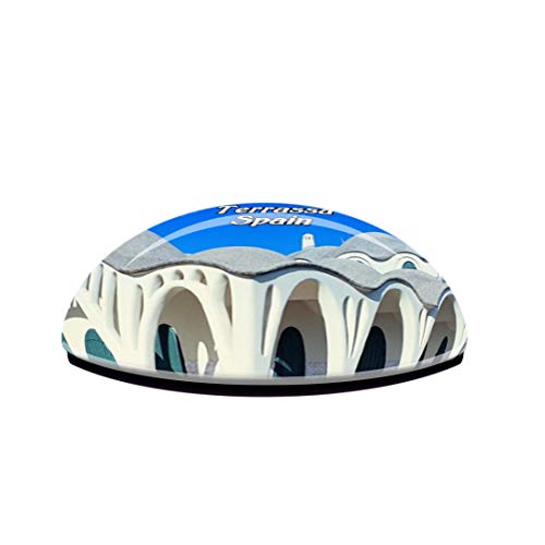 Weekino España Masia Freixa Terrassa Imán de Nevera 3D de Cristal de Turismo de la Ciudad de Viaje Recuerdo de la Colección de Regalo Fuerte Etiqueta Engomada del refrigerador