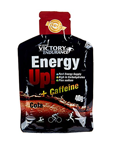 Weider WVE.129130 - Victory Endurance Energy Up Gel y con Cafeina Cola 40 g