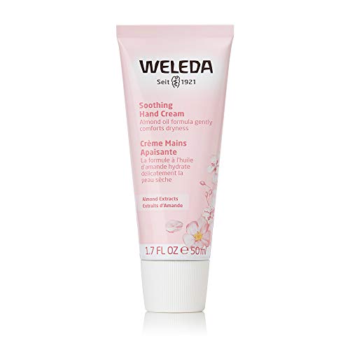 Weleda Crema de manos para piel sensible a almendras, 50 ml