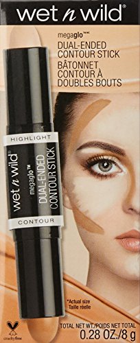 WET N WILD MegaGlo Dual-Ended Contour Stick - Medium/Tan