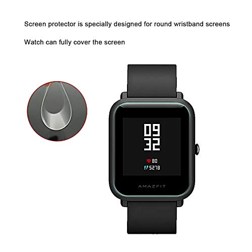 Widamin 6Pack, Protector de Pantalla para Huami Amazfit Bip, TPU Suave de Cobertura Completa Protector Pantalla, [De Alta Definición], Protector Compatible con Xiaomi Huami Amazfit Bip