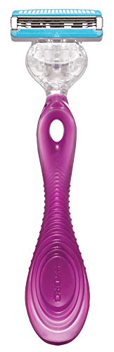 Wilkinson Sword Hydro Silk 3 Hybrid - Pack con Maquinilla de Depilar Femenina de 3 Hojas + 3 Cuchillas de Recambio, Rasuradora de Mujer