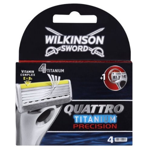 Wilkinson Sword Quattro Titanium Precisión Plus Maquinilla 4hojas