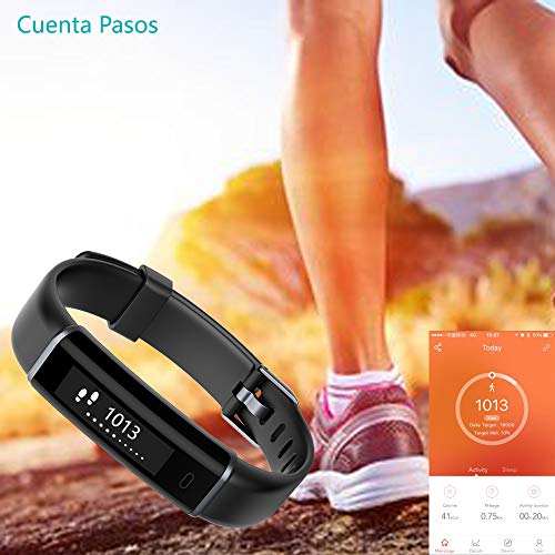 Willful Pulsera Actividad, Pulsera Actividad Inteligente Impermeable IP67 Pulsera Inteligente para Deporte Smartwatch Pulsera Deporte Mujer Hombre Pulsera para Android iPhone iOS Smartphone