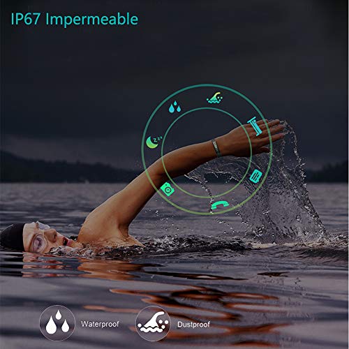 Willful Pulsera Actividad, Pulsera Actividad Inteligente Impermeable IP67 Pulsera Inteligente para Deporte Smartwatch Pulsera Deporte Mujer Hombre Pulsera para Android iPhone iOS Smartphone