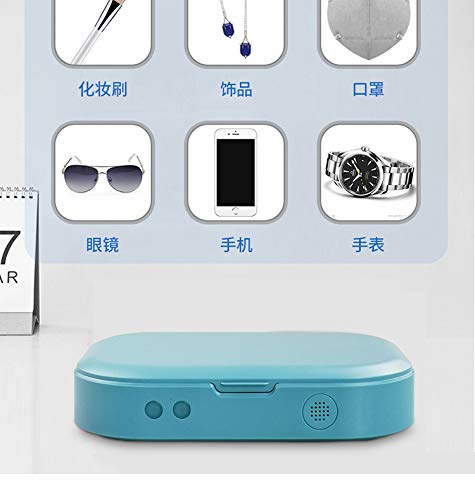 W.KING Caja Esterilizador UV con La Desinfección Esterilización De Luz para Celulares/Pinceles De Maquillaje/Cepillo De Dientes/Ropa Interior/De La Joyería, Sanitiser Desinfectar