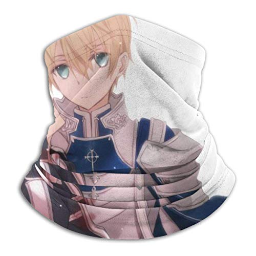 WlQshop Calentadores de Cuello Sword Art Online Sao Eugeo Kirigaya Kazuto Cubrecabezas Outdoor Cold Weather Winter Sciarpe Windproof Breathable Bandana Balaclavas For Motorcycle Cycling