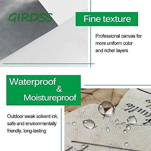 wodclockyui 5 Piezas Cuadro de Lienzo- Palm Tree Beach Sunshine Blue Sky White Cloud Sea View Decoración de Pared para el hogar Pinturas y Carteles de Arte HD 200cmx100cm sin Marco