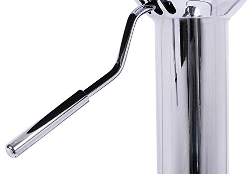 WOLTU 1x Taburete de Bar con Reposabrazos, Juego de 1, Altura Ajustable con Respaldo Piel Sintética de Fácil Cuidado para Cocina, Bar, Salon Negro BH30sz-1