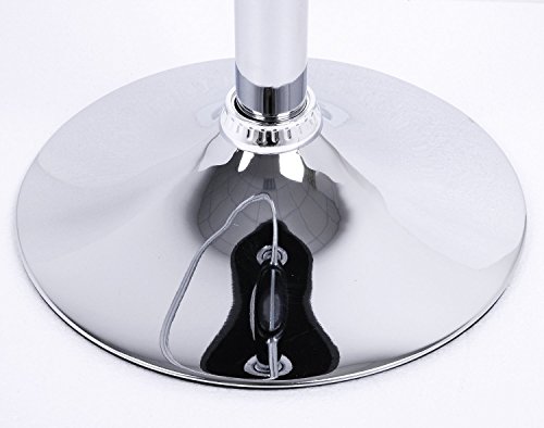 WOLTU 1x Taburete de Bar con Reposabrazos, Juego de 1, Altura Ajustable con Respaldo Piel Sintética de Fácil Cuidado para Cocina, Bar, Salon Negro BH30sz-1