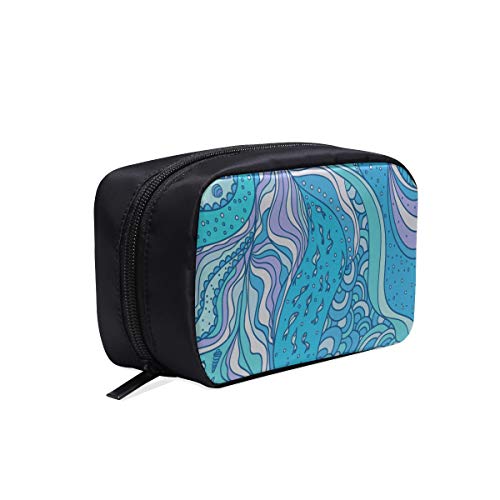 Womans Carryon Bag Moss Green Summer Kelp y algas marinas Bolsa de aseo de lona para hombres Bolsas de moda baratas para mujeres Bolsas de viaje cosméticas Bolsas de cosméticos Estuche multifunción C