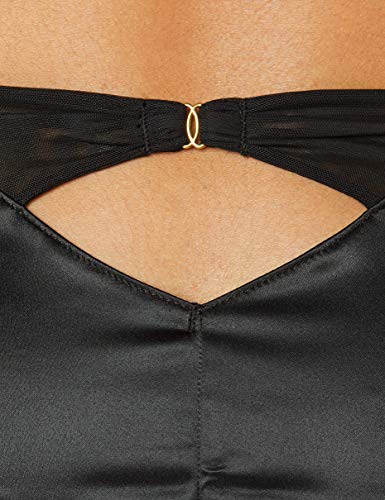 Women's Secret Limited Edition Black Lace Braguita brasileña, Negro (Negro 1), (Tamaño del Fabricante: L) para Mujer