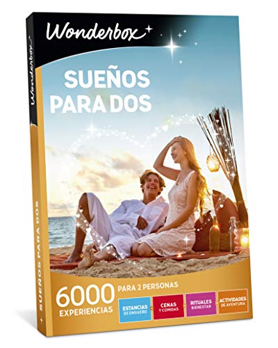 WONDERBOX Caja Regalo para Dos - SUEÑOS para Dos - 6.000 experiencias para Dos Personas