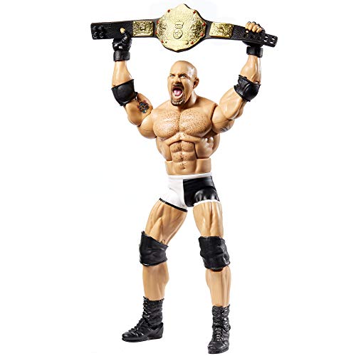 WWE - Elite Wrestlemania Figura de Acción Luchador Goldberg Juguetes Niños +8 Años (Mattel GKP54)