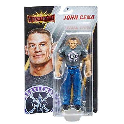 WWE Wrestlemania Figura de Acción Luchador John Cena, Juguetes Niños 8 Años (Mattel GDC00)
