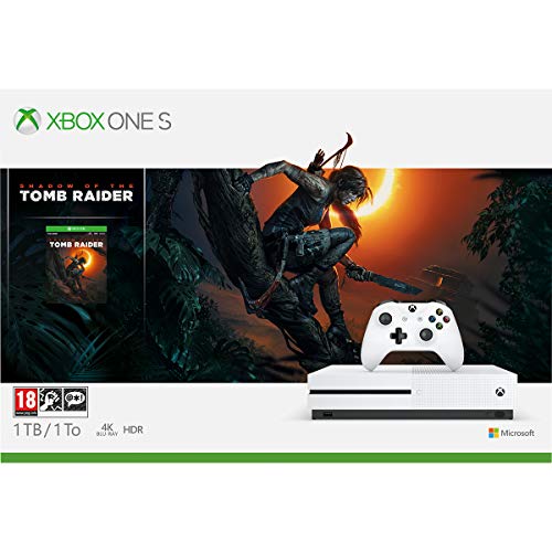 Xbox One S-Consola 1TB+Shadow Of The Tomb Raider