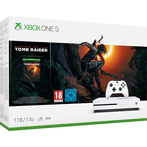 Xbox One S-Consola 1TB+Shadow Of The Tomb Raider