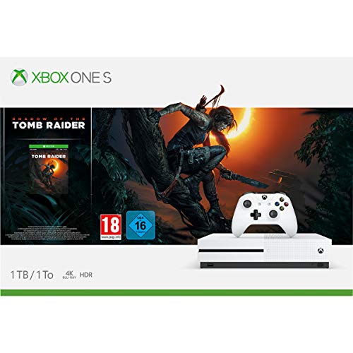 Xbox One S-Consola 1TB+Shadow Of The Tomb Raider