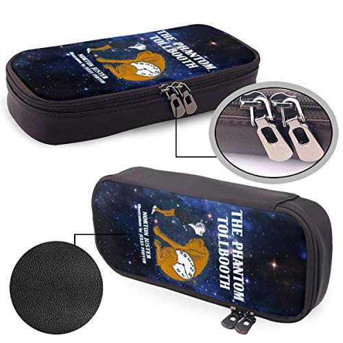 XCNGG Phantom Tollbooth Nortou Juster Illustrations-Jules Feiffer Estuche para lápices con cremallera universal Bolsa de gran capacidad para pintor Dibujo Pintura Niños Caja Papelería Organizador Cosm