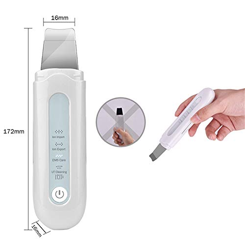 Xcute - Herramienta de limpieza profunda para la piel facial, espátula, extractor de cara, herramienta de pelado