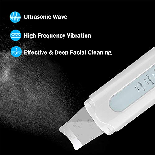 Xcute - Herramienta de limpieza profunda para la piel facial, espátula, extractor de cara, herramienta de pelado