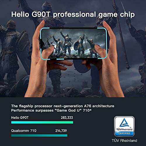 Xiaomi Redmi Note 8 Pro Smartphone,6GB RAM 64GB ROM Mobilephone,Pantalla Completa de 6.53 ",MTK Helio G90T Octa Core,Carga Rápida de 4500 mAh,Quad Cámara(64MP + 8MP + 2MP + 2MP)Versión Global (Blanco)