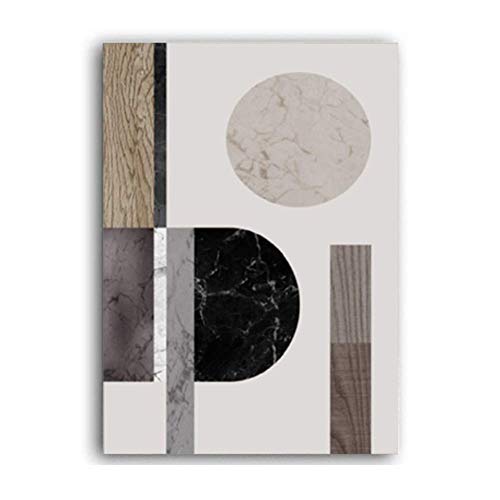 XingChen Arte de la Lona 2x20x30cm sin Marco Fondo de mármol geométrico de la Vendimia Pintura de la Lona Arte nórdico de la Pared Imágenes Pop para la decoración del hogar de la Sala de Estar