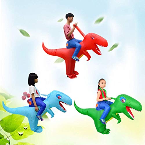 XXLYY Inflable Adultos Niños Montar Dinosaurio Disfraz Mascarada Vida Silvestre