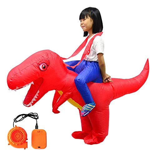 XXLYY Inflable Adultos Niños Montar Dinosaurio Disfraz Mascarada Vida Silvestre
