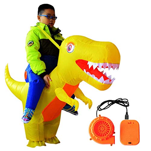 XXLYY Inflable Adultos Niños Montar Dinosaurio Disfraz Mascarada Vida Silvestre