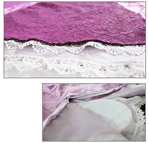 Xyfw Las Niñas De La Princesa Rapunzel Traje Largo Vestido De Malla Mangas Fiesta De Cumpleaños De Halloween Cosplay del Vestido del Vestido, XL